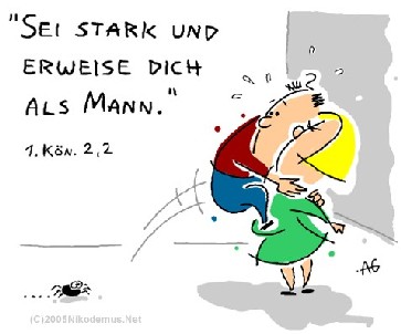 andys news: Mann - sei stark!!